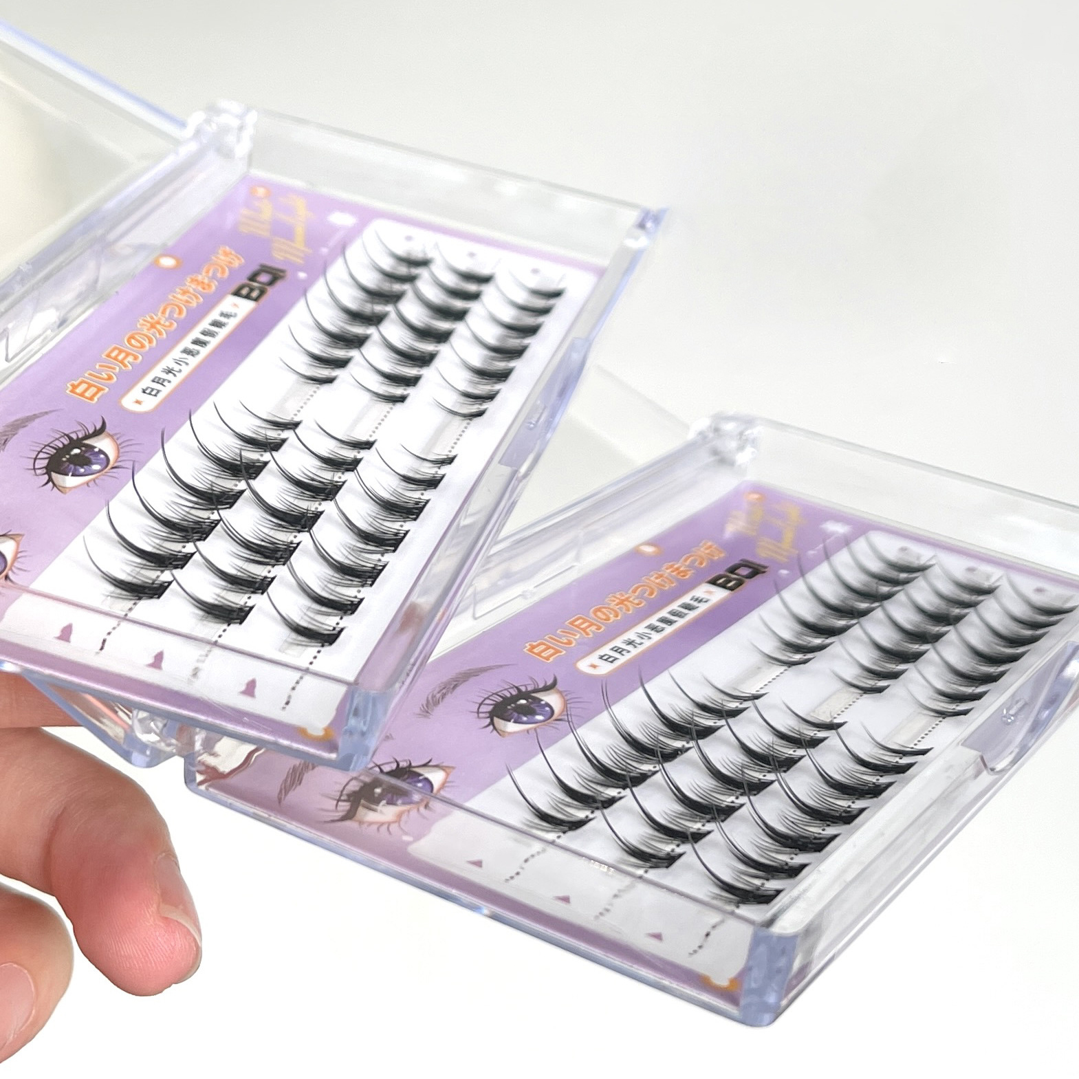 Lông mi giả Eyelash mi giả loại chữ W màu đen tự nhiên