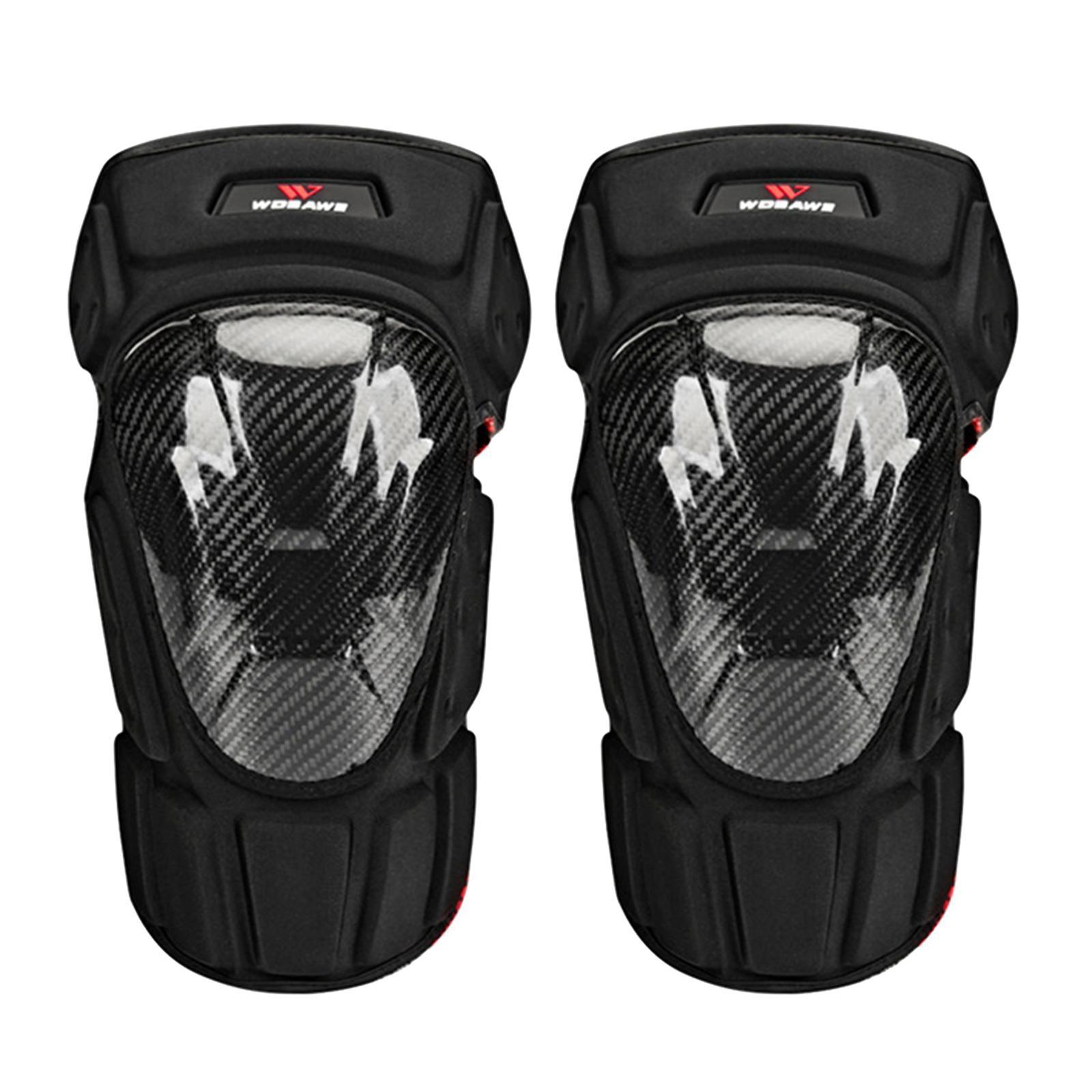 Gazechimp Motorcycle Knee Pads Elbow Pads Protective Gear for Biking, Riding,