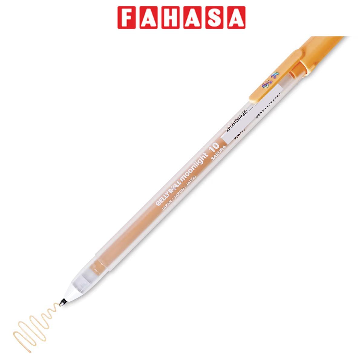 Bút Gelly Roll Moonlight 10 - 95654 - Sakura XPGB10#405P - Màu Cam Pastel