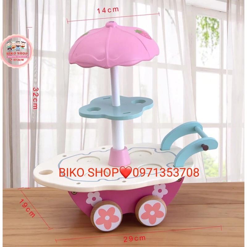 Bộ đồ chơi cho bé Xe kem 2 tầng Mothergaden M03