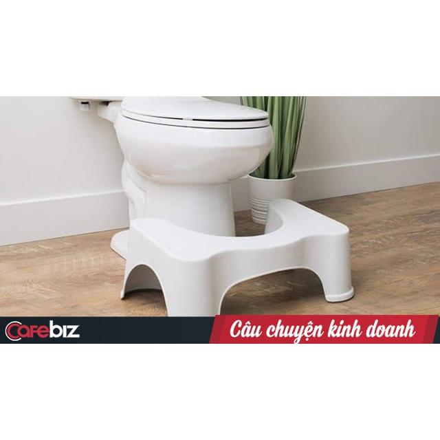 Ghế kê chân bồn cầu cho bé Ghế kê chân toilet chống táo bón chống trơn trượt