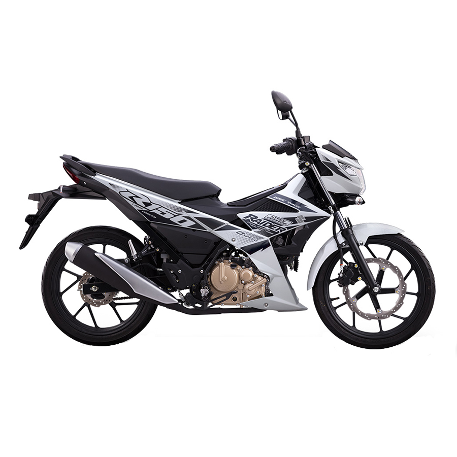 Tem xe raider 150 trắng đen  tem xe raider 150 trang den