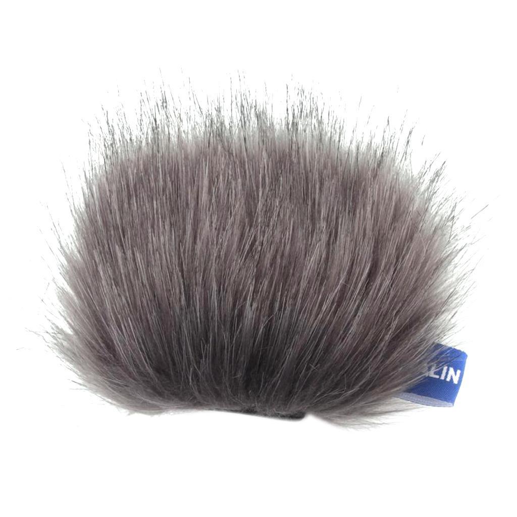 Outdoor Mic Furry Windscreen Muff Cover for  22WL Stereo Microphone