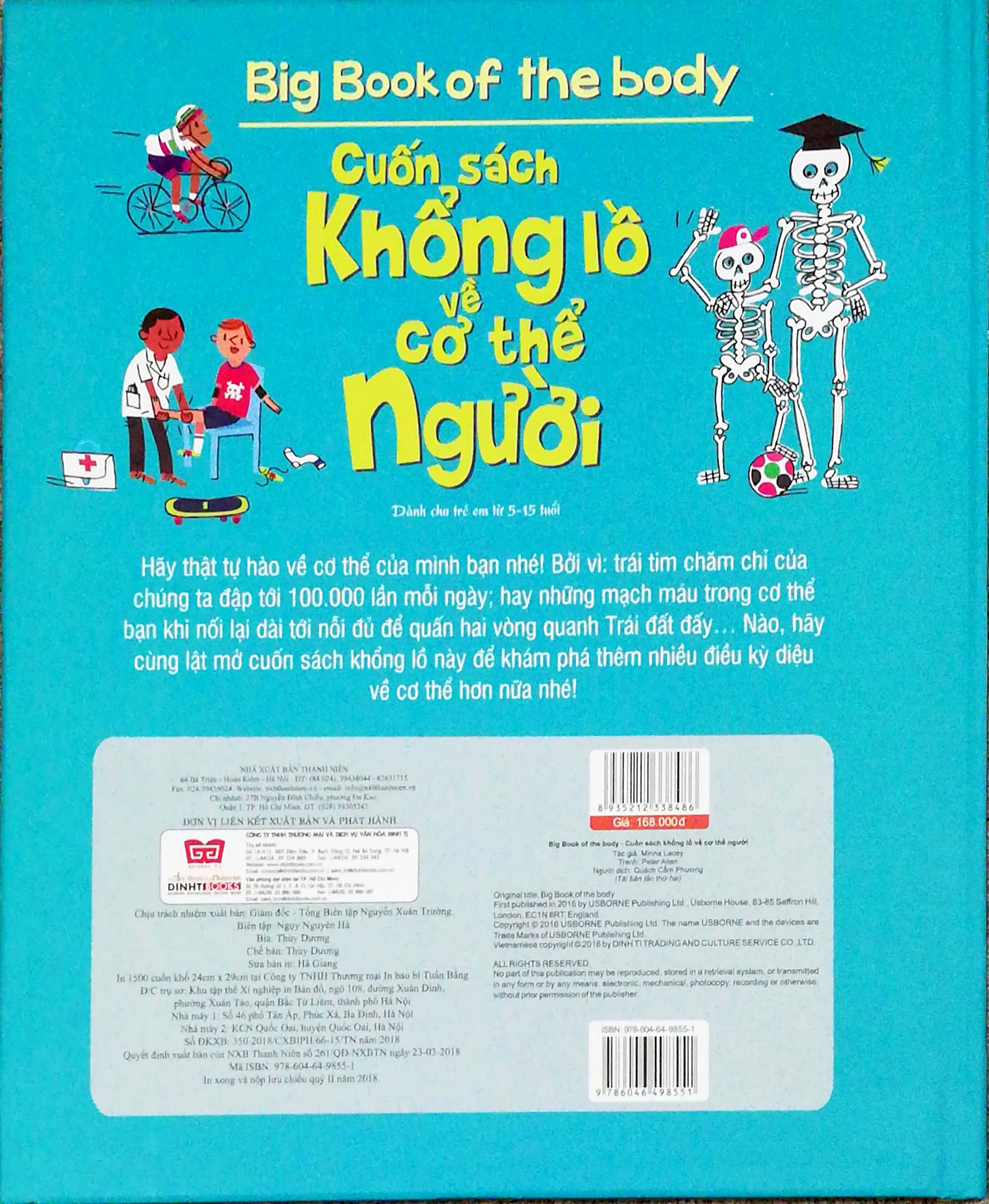 Cuốn sách khổng lồ về cơ thể người - Big Book of the body (ĐT)