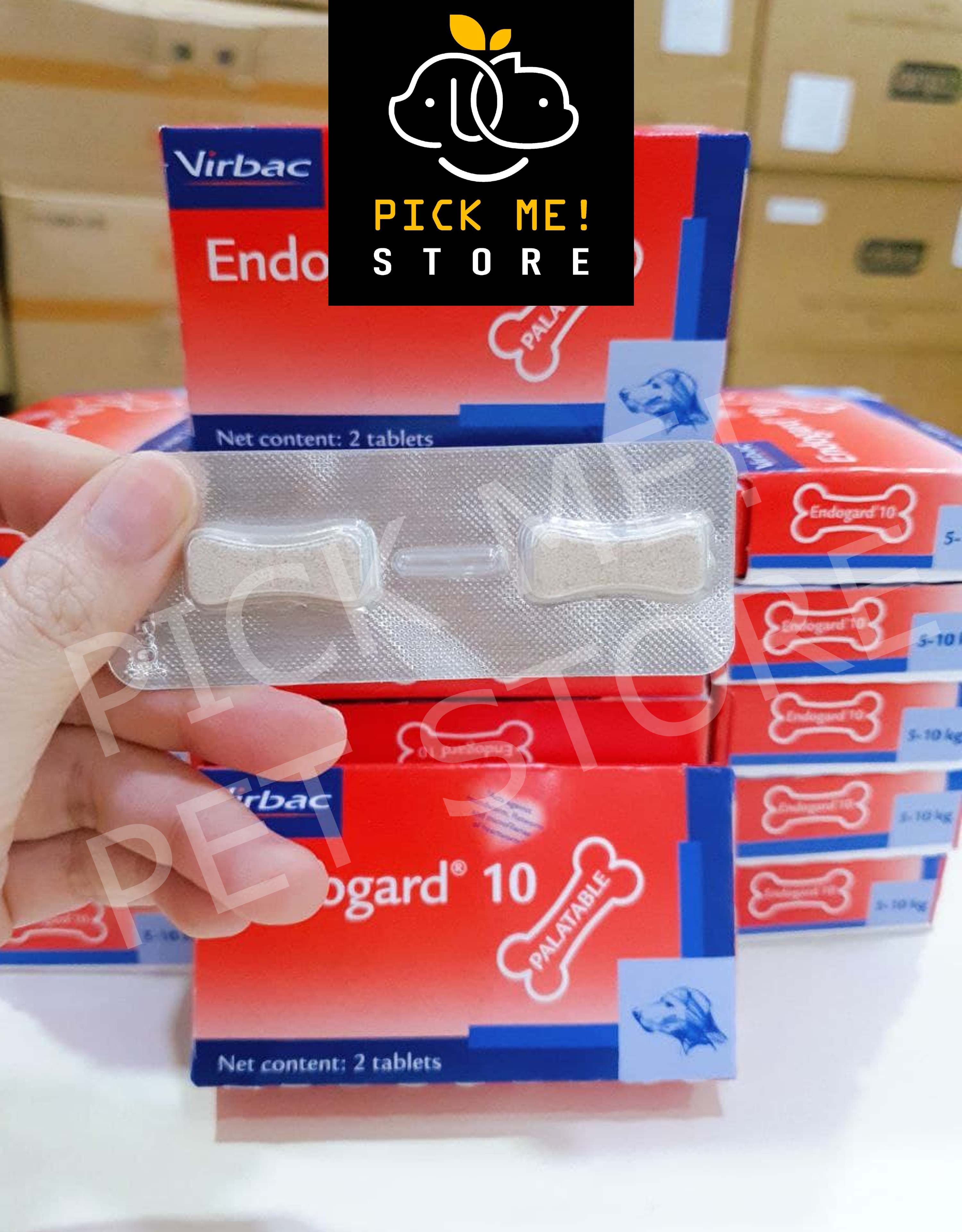 [1 Viên] Xổ Giun ENDOGARD Virbac Cho Chó