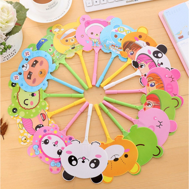 Bút Bi Quạt Mát Siêu Dễ Thương BB010 - Bút Bi Mực Xanh