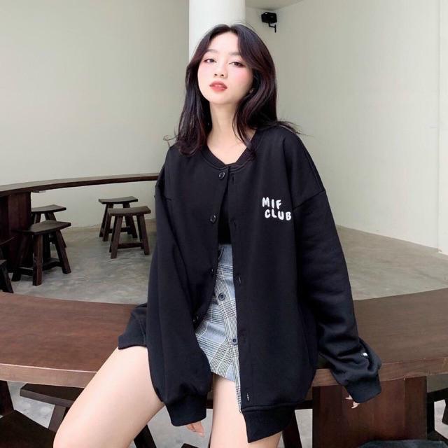 Áo Cardigan MIF CLUB Thêu 3 Màu Unisex , Thêu Rõ Cực Sáng - CDGMIF
