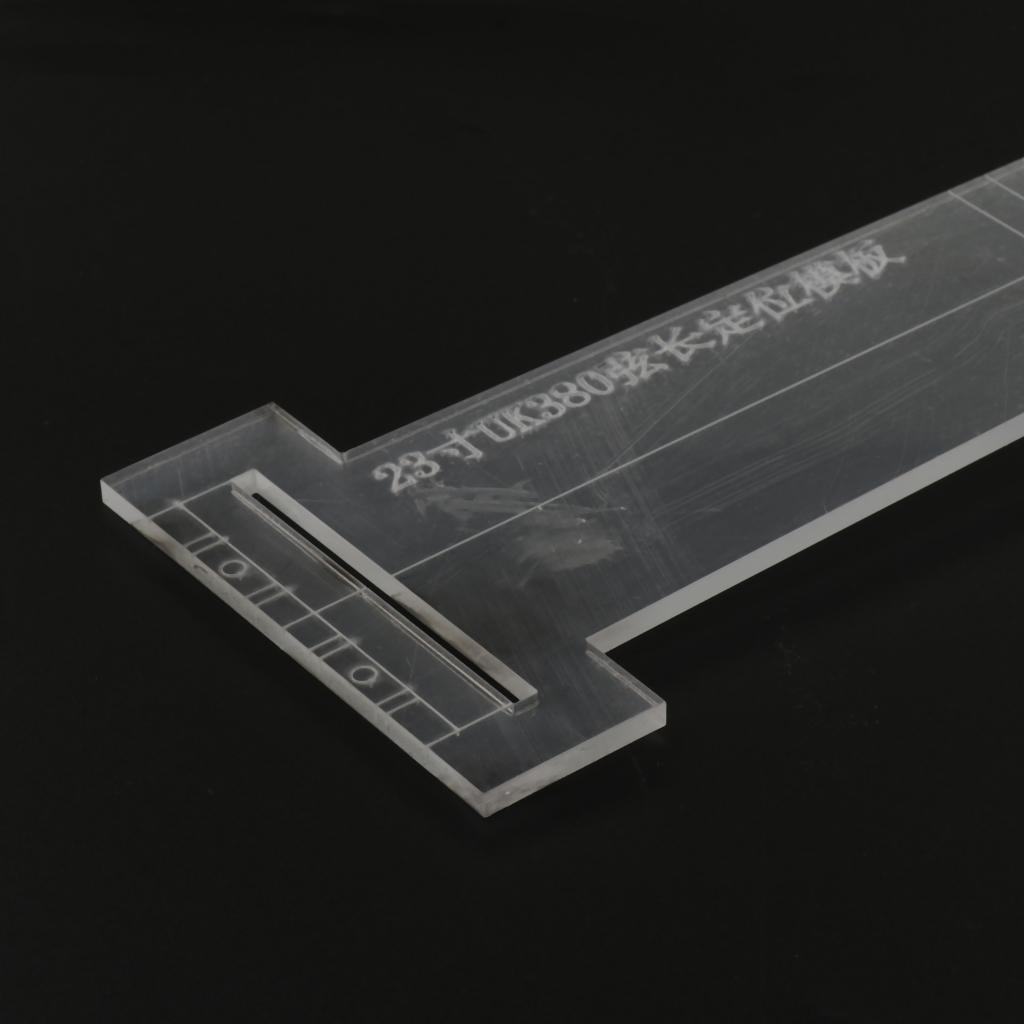 23'' Guitar Fingerboard Fretboard Bridge Positioning Marking Template