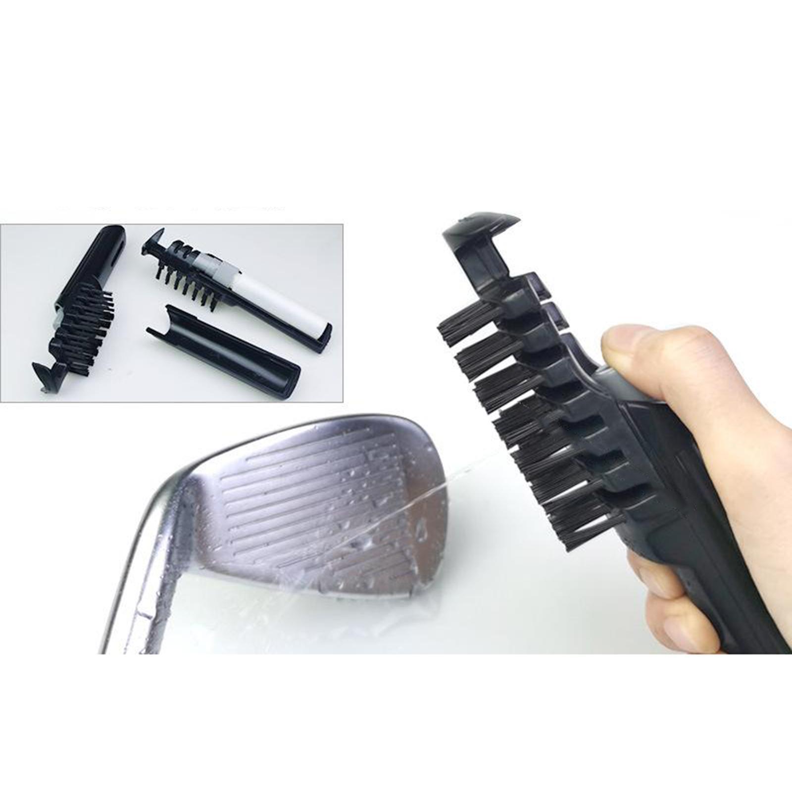 Golf Brush Removable Spray Water Bottle Golf Club Maintenance Tool