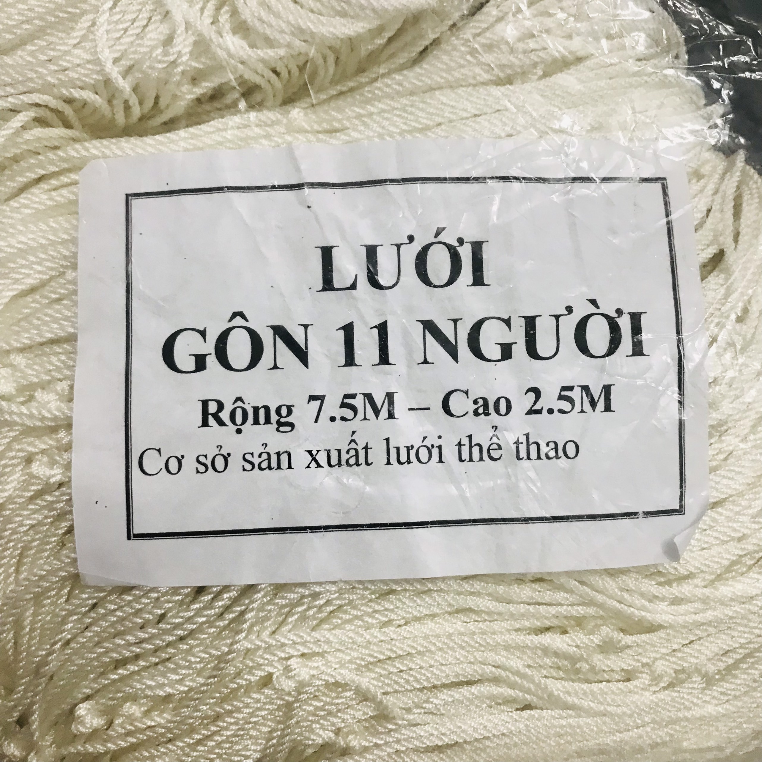 Lưới gôn bóng đá sân 11 người