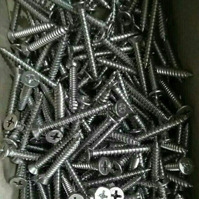 1 Kg Vít Chìm Inox Đủ Cỡ