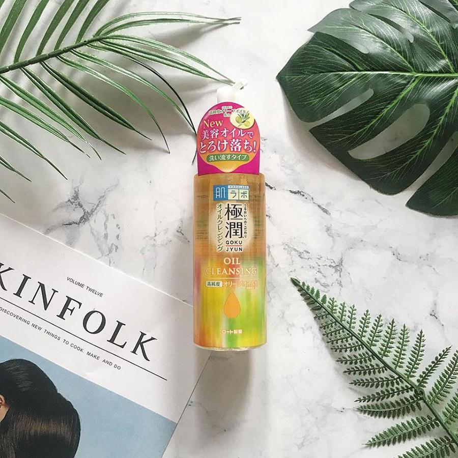 Dầu Tẩy Trang Dưỡng Ẩm Hada Labo Gokujyun Cleansing Oil