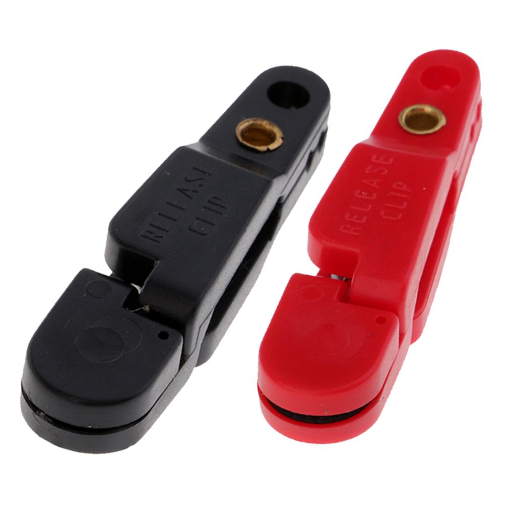 2pcs Snap Weight Line Leader Release Clips
