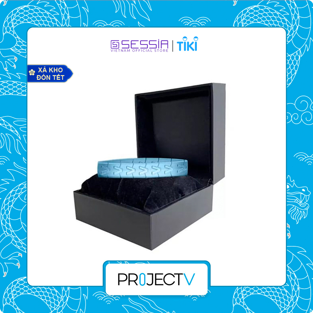 Vòng Đeo Tay Trẻ Em Titan Vui Vẻ Trinity Power Blue Sky - PROJECT V - Thiết kế năng động và sang trọng - Hàng Chính Hãng
