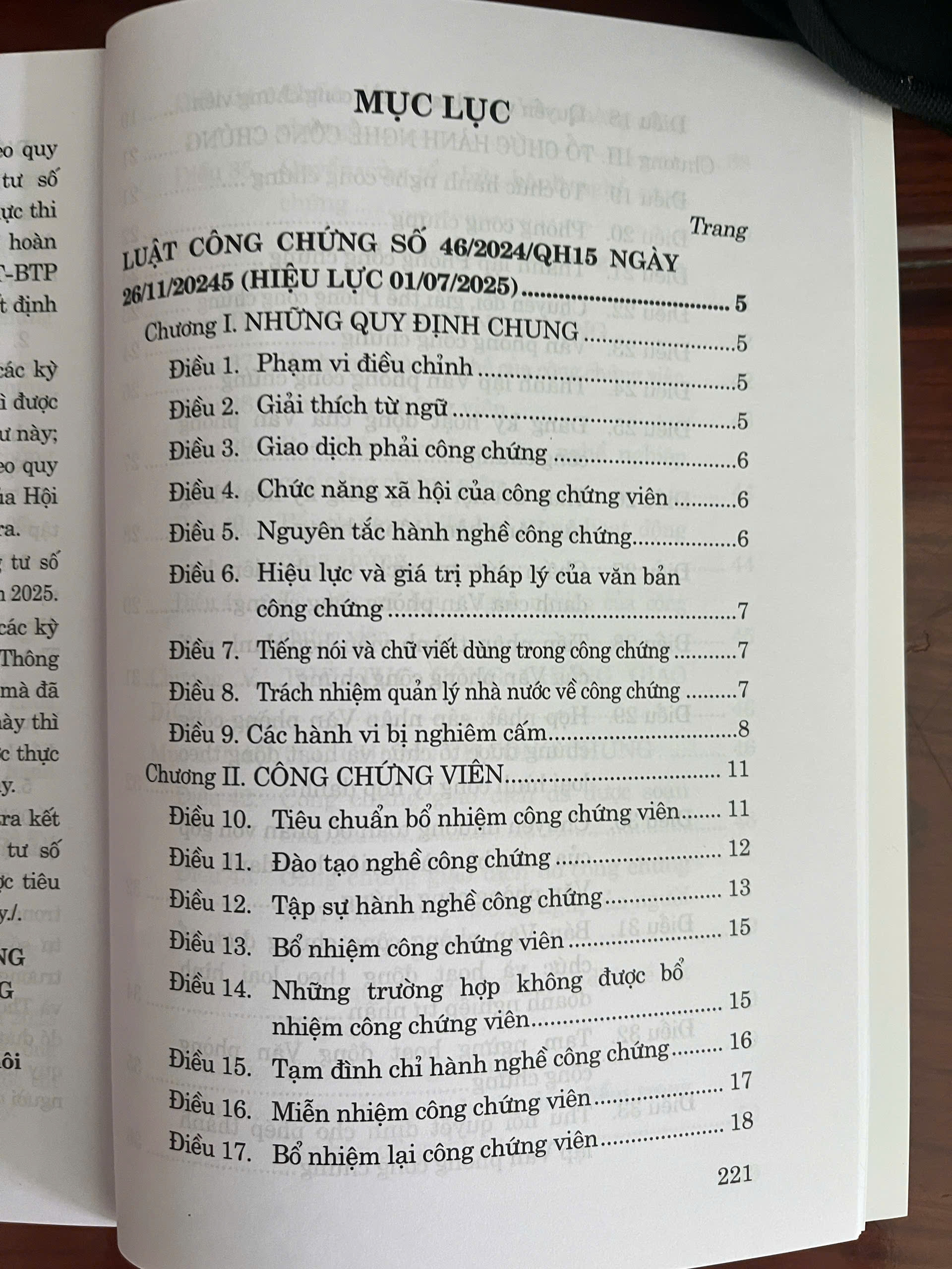LUẬT CÔNG CHỨNG VÀ VĂN BẢN HƯỚNG DẪN