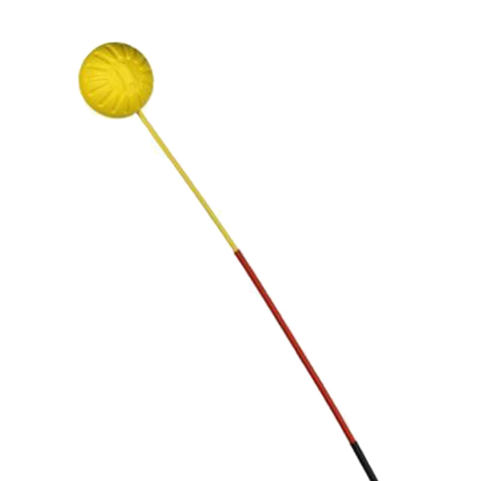 Tennis Swing Trainer, Tennis Training Tool Self Exercise Tennis Soft Shaft Swing Training Gear Practice Tool for Kids Beginner