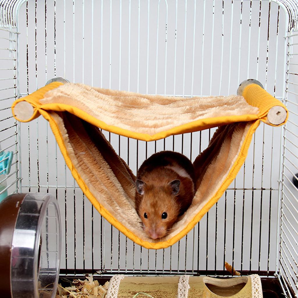 Warm Hamster Hammock Hanging Bed Mouse Ferret Nest Rats Cage Toys