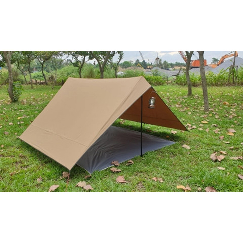 Lều cắm trại chữ A Vintage ECOCAMP 4 người - vải TC cao cấp Kích thước 240*210*140cm