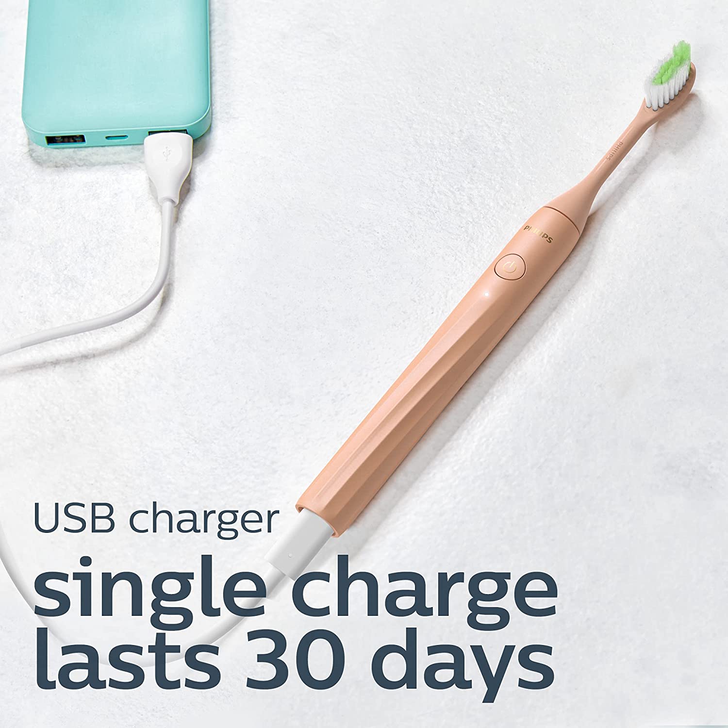 Bàn chải đánh răng có thể sạc lại Philips One by Sonicare, Shimmer, HY1200 / 05
