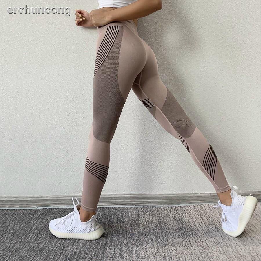 Quần tập gym yoga legging nữ cạp cao QT02 nâng mông tôn dáng vải co dãn 4 chiều thoáng mát