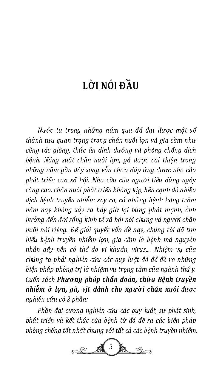 Phương Pháp Chẩn Đoán, Chữa Bệnh Truyền Nhiễm Ở Lợn, Gà, Vịt Dành Cho Người Chăn Nuôi (Tái bản 2024)