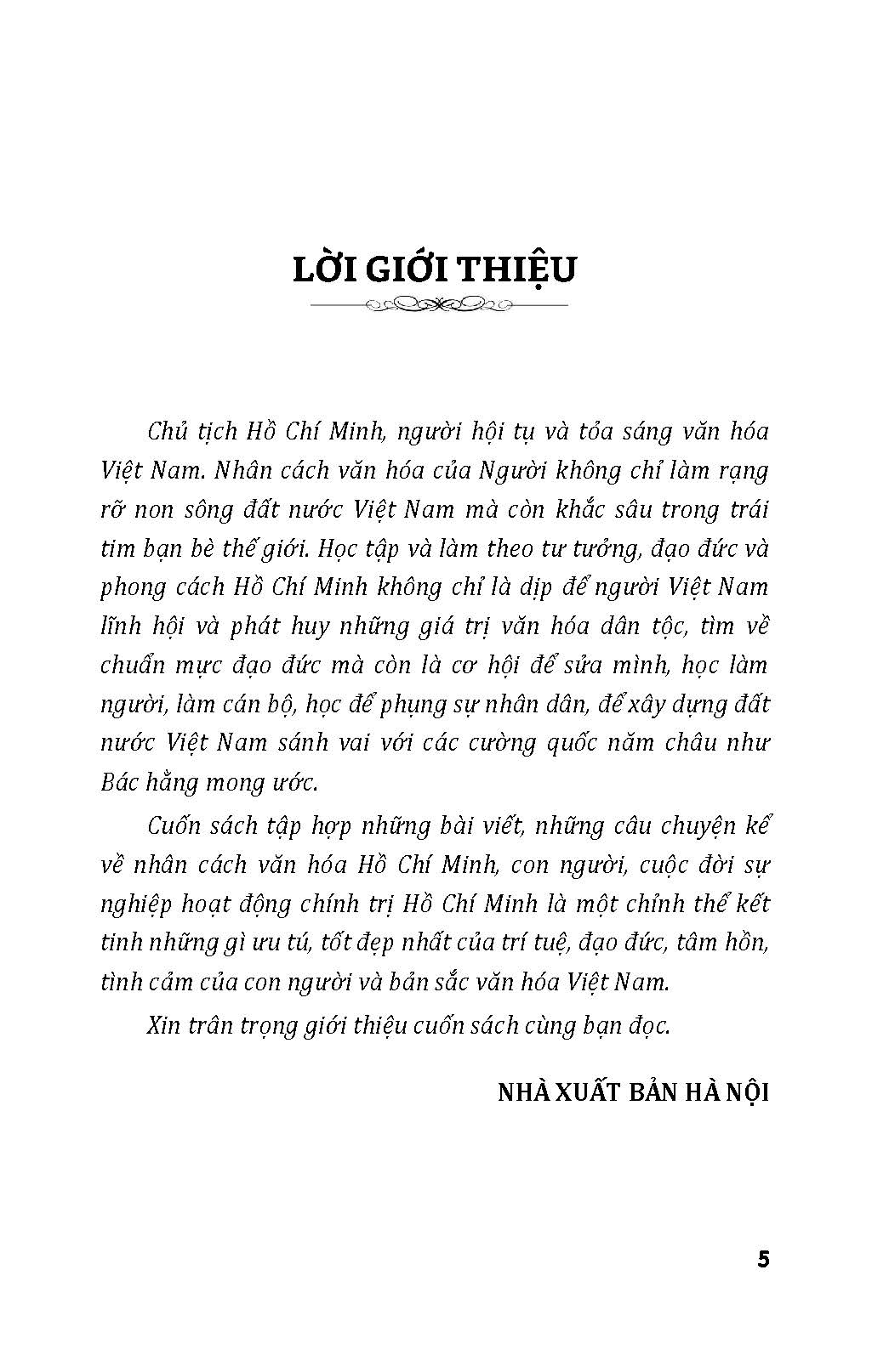 Văn Hoá Soi Đường Cho Quốc Dân Đi - Nhân Cách Văn Hóa Hồ Chí Minh