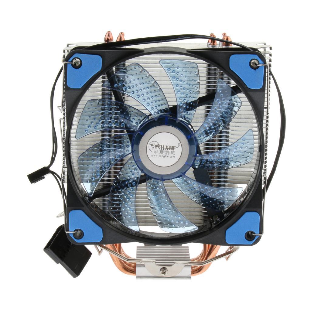 12cm Computer Case CPU Cooling Fan LED PWM Temp for