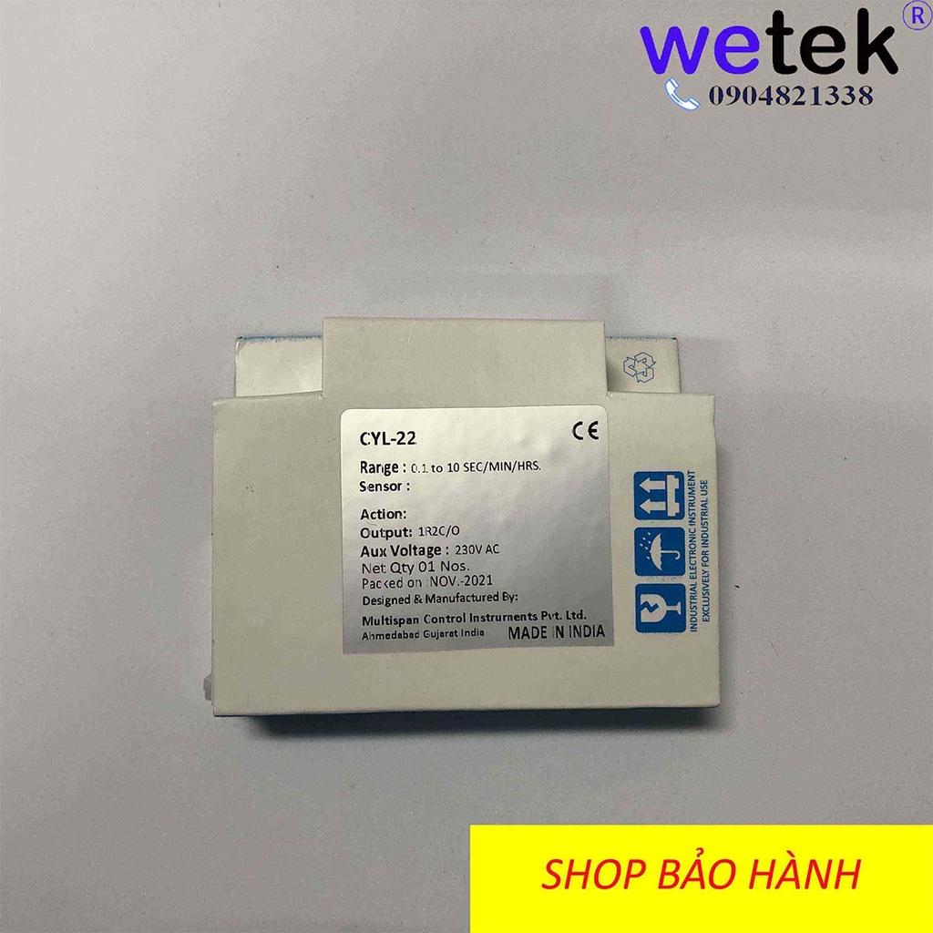 Multispan CYL-22 Timer luân phiên thời gian, kiểu phím cơ, module gọn rẻ đẹp bền, bảo hành