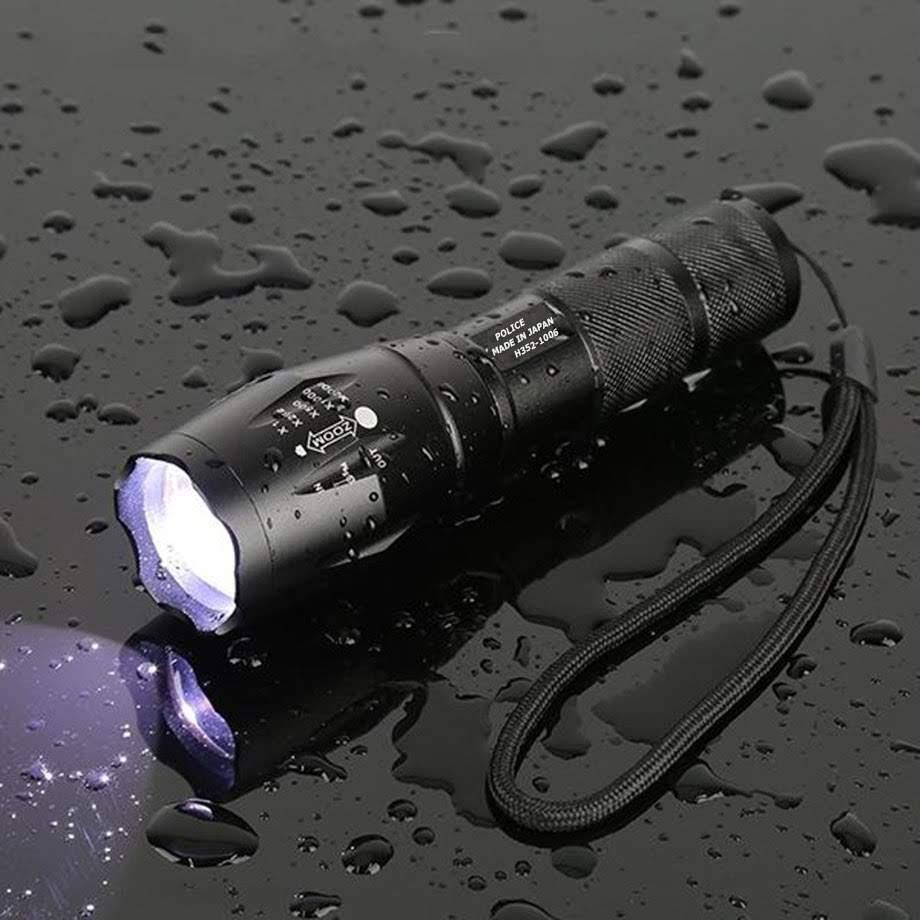 Đèn Pin UltraFire XML T6 Siêu Sáng, Hợp Kim Chống Nước, 1000 Lumen, Chiếu Xa 200m tới 500m , Pin Sạc FullBox, Tặng Pin Green HHTC 18650 Loại Tốt - GDHN Loại Tốt