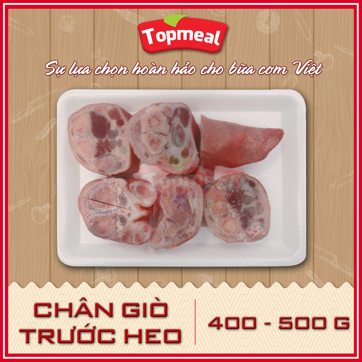 HCM - Chân giò trước heo - Thích hợp với các món hầm/ nấu cháo -