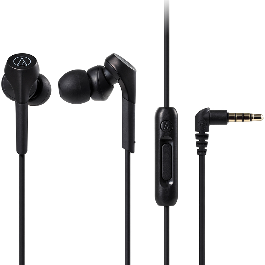 Tai Nghe Có Dây Nhét Tai Audio Technica Solid Bass ATH-CKS550XiS - Hàng Chính Hãng