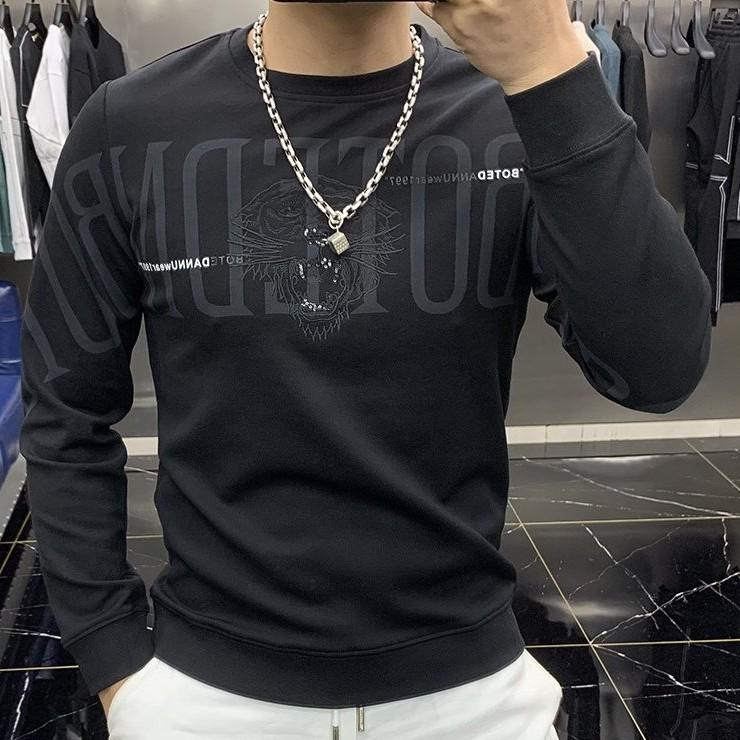 Áo Sweater nỉ nam nữ - unisex dài tay thu đông Sweater N02 Trắng