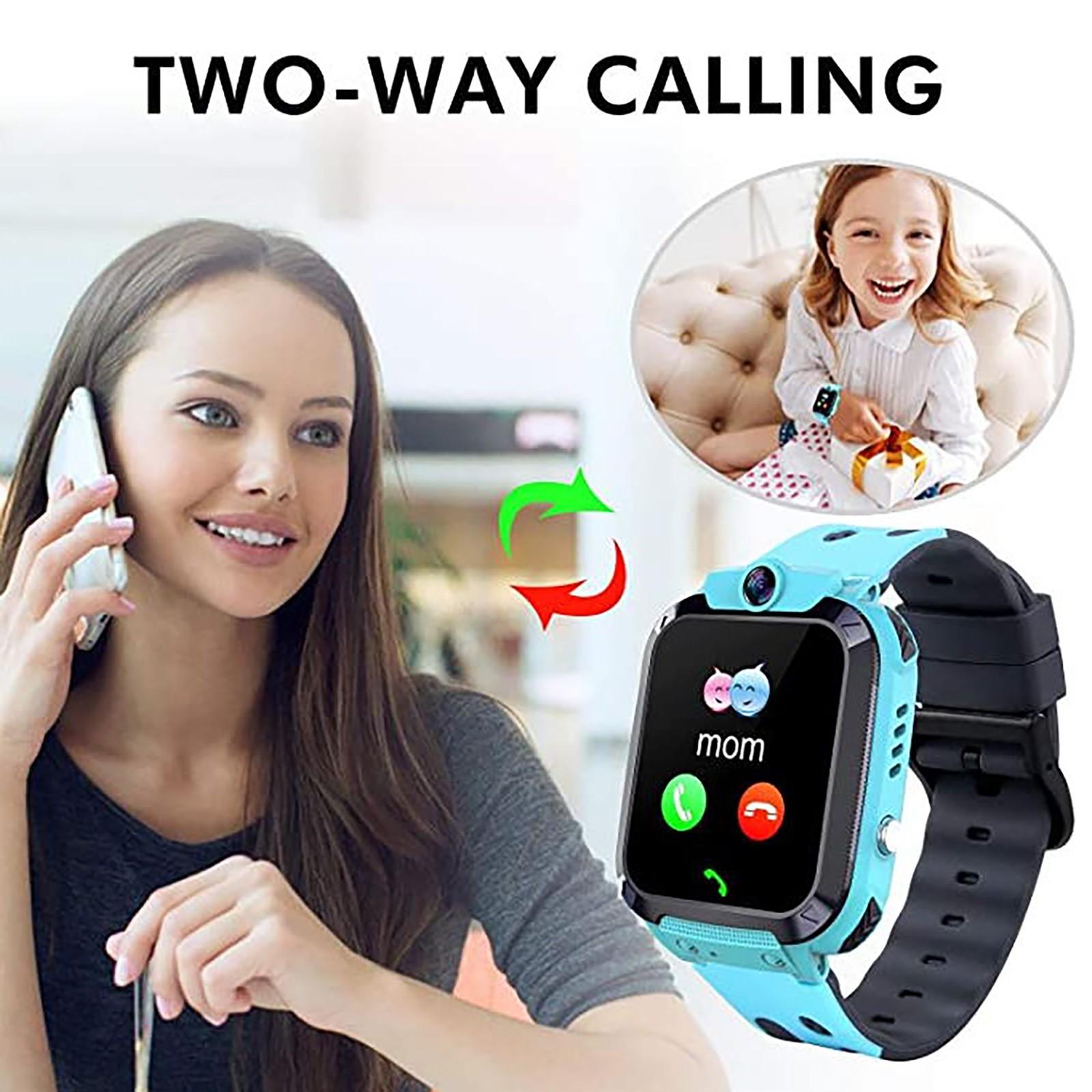 Trẻ Em Chống Mất Gps Sos Gọi Gsm Đồng Hồ Thông Minh Điện Thoại Trẻ Em Dây Đồng Hồ Thông Minh Smartwatch Cho Bé Trai Bé Gái Chống Nước Tặng dành Cho Ios Android