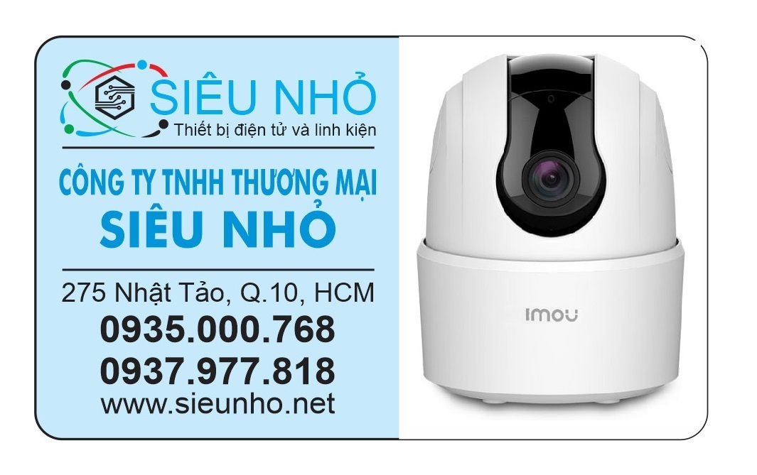 Camera IP Wifi Imou Ranger 2 IPC-A42P-B 4MP Xoay 360 Độ - Hàng chính hãng được Phân phối tại SiêuNhỏ.nét