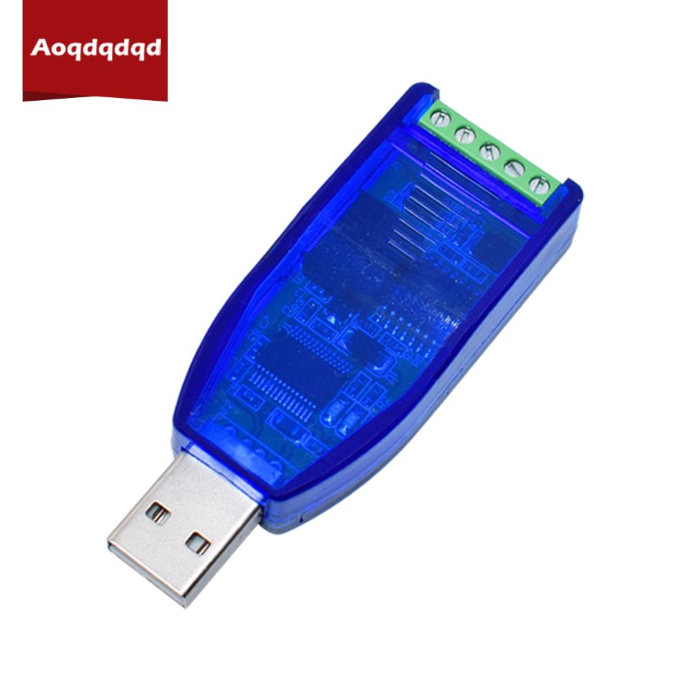 CH340 USB công nghiệp đến RS485 RS232 Tương thích bảo vệ nâng cấp V2.0 RS-485 RS-232 Một mô-đun bảng kết nối
