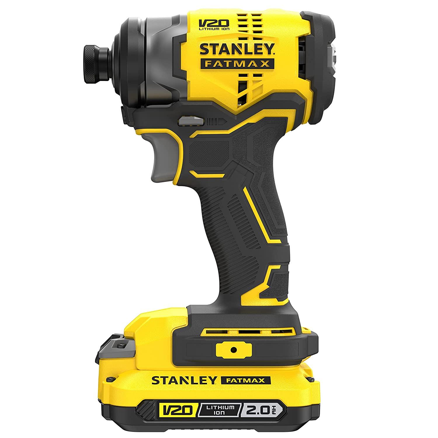MÁY VẶN VÍT CẦM TAY 20V STANLEY SBI810D2K-B1- HÀNG CHÍNH HÃNG