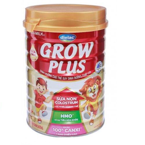 Sữa bột VNM Diealac Grow Plus step 2+ 900g- dành cho trẻ trên 2 tuổi