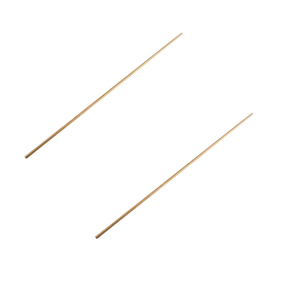 2x Brass Tube Pipe Tubing Round Bar Rod Long 50cm Wall 1mm Tube Pipe Set 6mm
