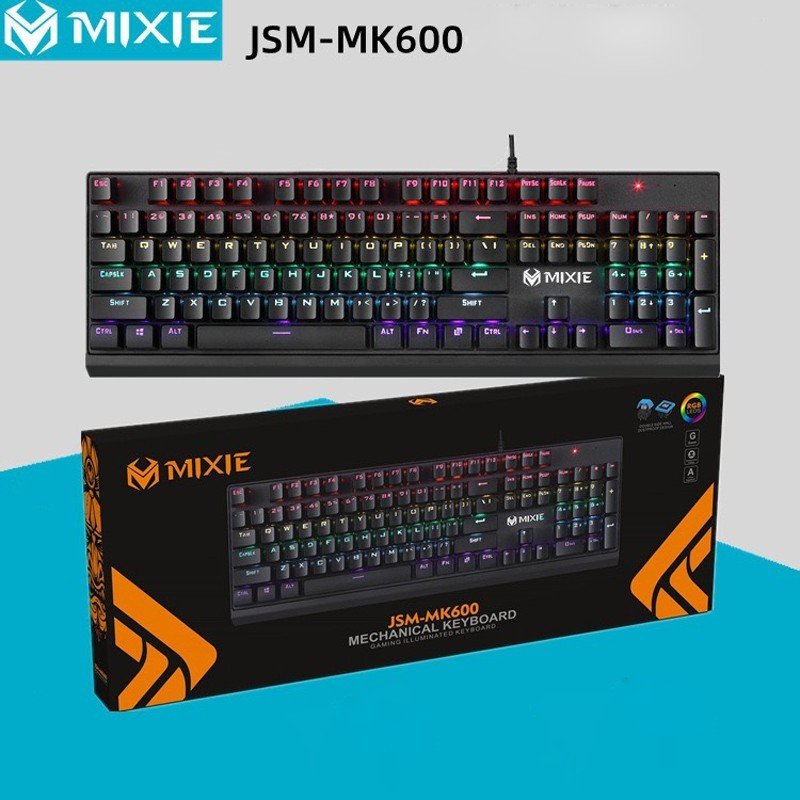 Bàn phím mixie JK-MK600 cơ dành cho máy tính-HT