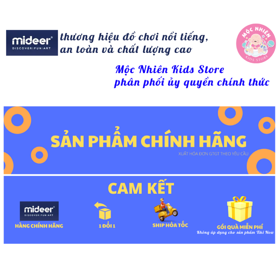 Bộ xếp hình valy Mideer 104 mảnh ghép dành cho bé từ 4 tuổi (Puzzle) - Chủ đề Garage xe ô tô