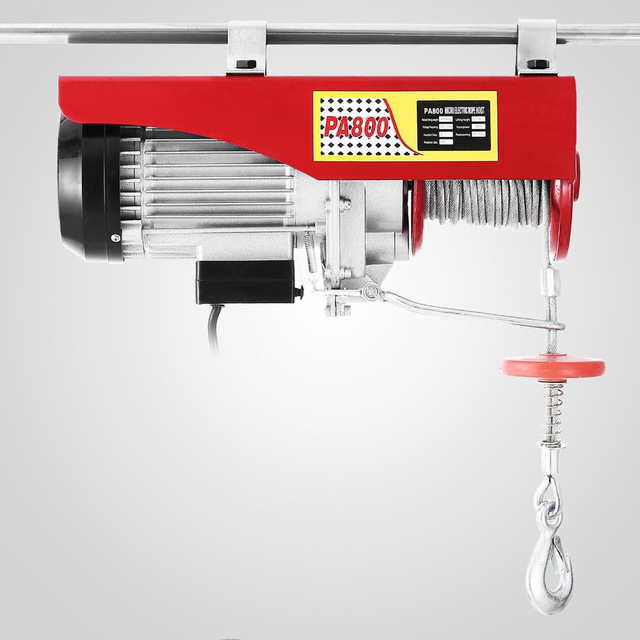 Tời điện treo PA800 màu đỏ