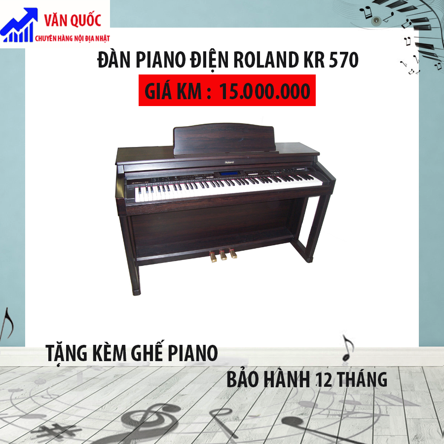 ĐÀN PIANO ĐIỆN ROLAND KR 570