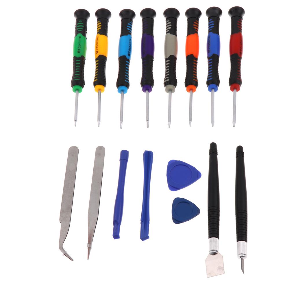 17 in 1 Precision Screwdriver Repair Tool Set Kits for Tablets,Laptops,PC,Smartphones iPad iPhone 6S 6 Plus 5S 5C 5 4S for SAMSUNG Galaxy S6 S7 S8 Edge Plus S5 Note 5 4 More