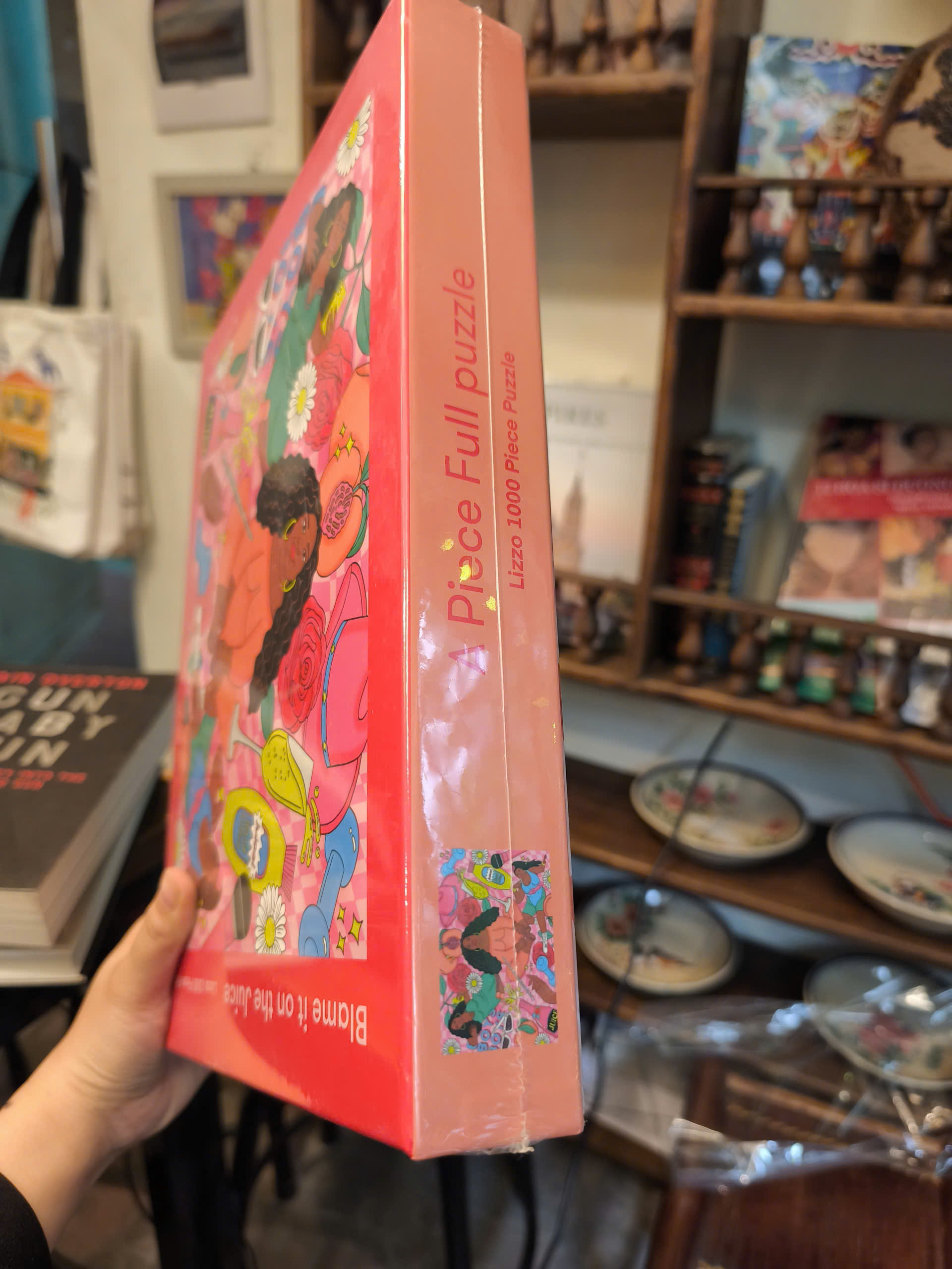 Sách - Blame It on the Juice: Lizzo 1000-Piece Puzzle by Georgia Perry