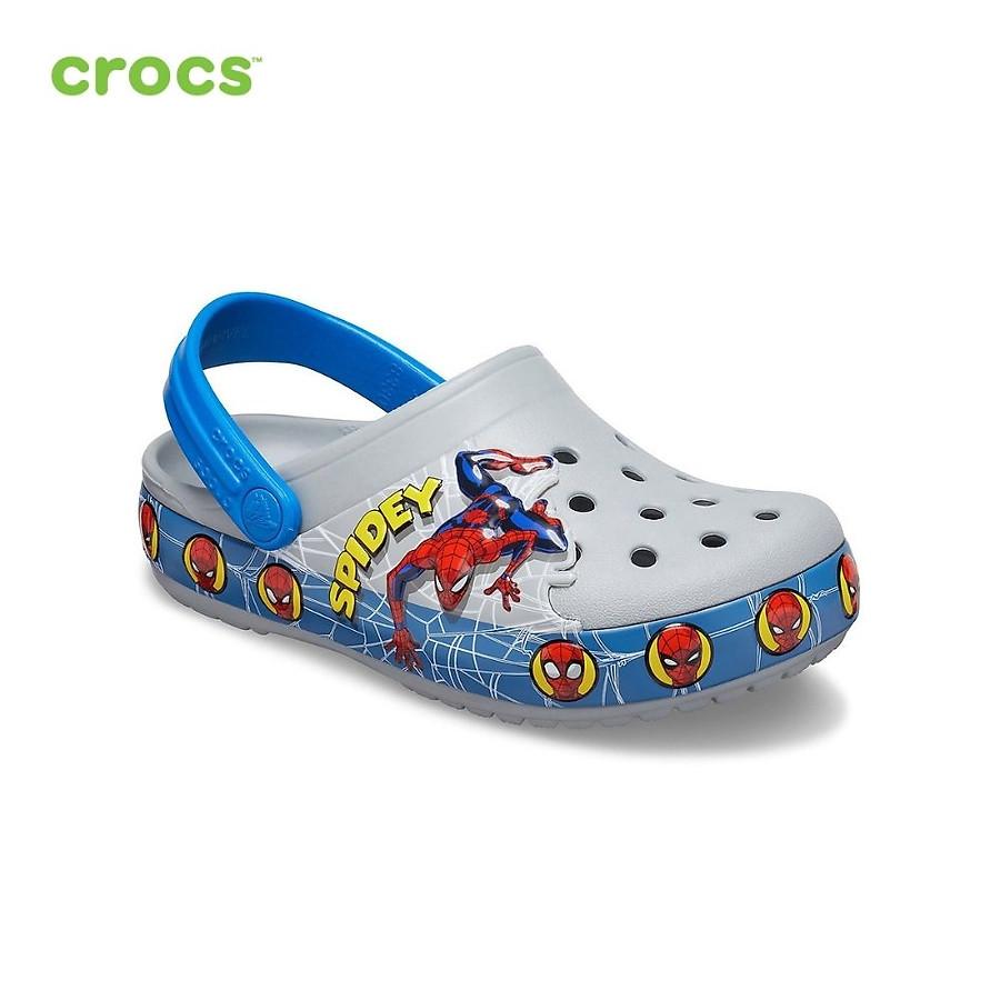Giày lười trẻ em Crocs DISNEY Funlab Spider Man Light - 206374