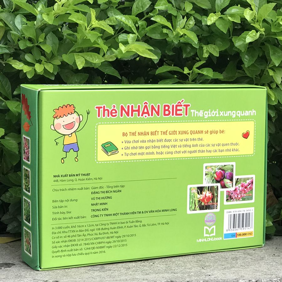 Thẻ Nhận Biết Thế Giới Xung Quanh - Thực Vật