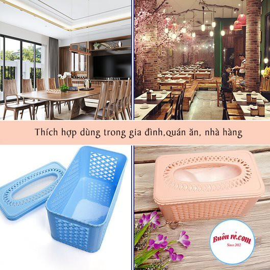 Hộp đựng giấy ăn, khăn giấy nhựa việt nhật 2734 - Buôn rẻ 01372