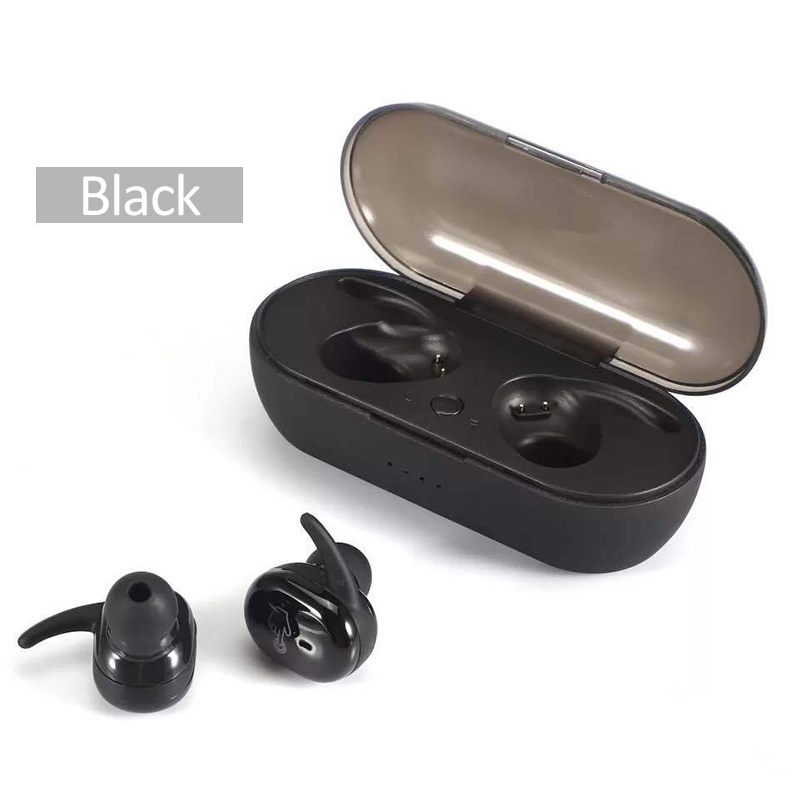 Tai nghe không dây Vitog Y30 TWS kết nối Bluetooth 5.0, chạm điều khiển, âm thanh Hifi sống động, kiểu dáng thể thao tương thích với hệ điều hành Android và iOS