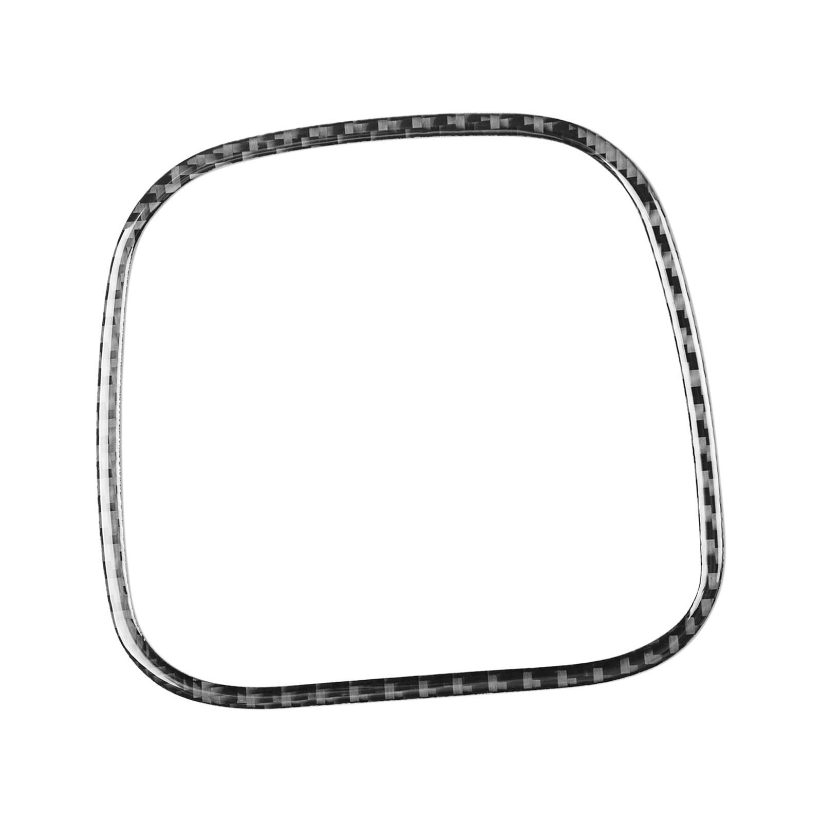 Carbon Fiber Transmission Gear  Panel Automobile Panel Stickers Durable Parts Scratchproof Replaces Interior Accessories for