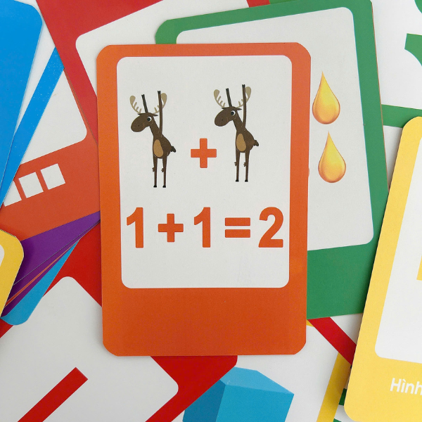 Sách - Flashcard - Bộ Thẻ Thông Minh - Bé Học Toán (1-6 Tuổi) (Tái Bản 2025)